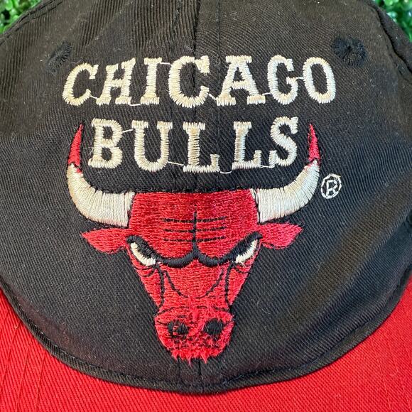 Vintage Official NBA Chicago Bulls SnapBack Hat Twins Boston - Picture 2 of 7